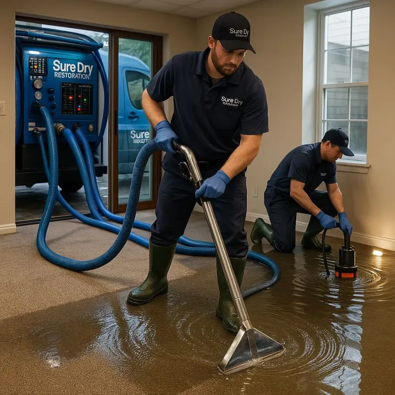 Water Extraction and Removal process in Ryegate, MT